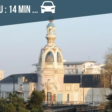 アパート Le Coconing Moderne Centre Saint-sebastien-sur-loire, Proche De Nantes *