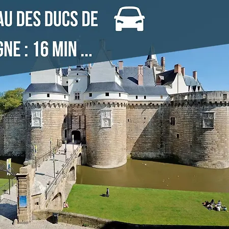 Le Coconing Moderne Centre Saint-sebastien-sur-loire, Proche De Nantes アパート Saint-Sébastien-sur-Loire
